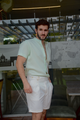 CAMISA VERDE MENTA LINO M/C