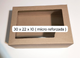 Caja Micro con Visor 30x22x10