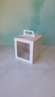 N117 Caja Multiuso 17x17x20 c/ visor - Pan Dulce 1kg