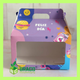 Valijita con Visor Lila 17X11X10