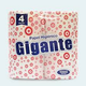 GIGANTE, PAPEL 4 ROLLOS 1000 HOJAS