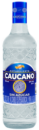 BOTELLA AGUARDIENTE SIN AZUCAR TAPA AZUL