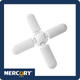 BOMBILLO LED 4 - ASPAS ESCUALIZABLE 40W 6500K E27 MERCURY