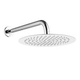 DUCHA REGADERA 6" REDONDA CROMADA ACERO INOXIDABLE UDUKE