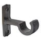 ACCESORIO CORTINERO 3/4 SOPORTE MURO CAFE
