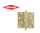 BISAGRA INDUMA NUDO COBRIZADA 3 1/2 X 3 1/2