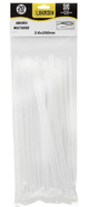 AMARRE PLASTICO BLANCO 20 CM PQT