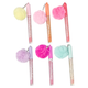 lip gloss con pompom