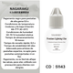 ADHESIVO PARA EXTENSIONES DE PESTAÑAS 0.5S PREMIUM LIGHTNING GLUE 5ML NAGARAKU 51143