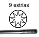 EIXO CARDAN 8X1525/9D GARTHEN CG330/430