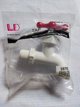 LLAVE PILA 1/2" PVC PER/ROJA LD-897A