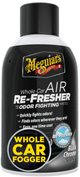 WHOLE CAR AIR RE-FRESHER ODOR ELIMINATOR BLACK CHROME