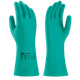 GUANTES MULTIUSO NITRILO VERDE CAL18 x12