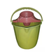 TOBO PLASTICO C/ASA y EXPRIMIDOR 12LTS