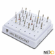 Kit de fresas de diamante, academico, 22 unds, Microdont