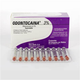 Anestesia simple odontocaina (mepivacaina) 3%, caja de 50 cartuchos de vidrio, New Stetic