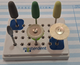 Kit de pulido para acrilico, 6 unds, Masterdent