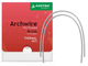 Arcos Ni Ti Termicos, .016 x .016 superior, Aditek 09.16.0566