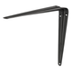 Mensula De Acero 10"x12" Negra 44454 Fiero