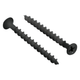 Pija 6x1-1/4" Negra Bolsa 44338 Fiero