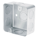 Caja Registro Cuadrada Reforzada 3"x3" 49071 Volteck