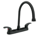 Mezcladora Para Fregadero Acabado Negro Mate 45625 Foset