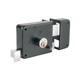 Cerradura Instalafacil Derecha Negra 48369 Hermex