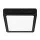 Luminario LED Tipo Plafon 12W Cuadrado Luz De Dia Color Negro 47416 Volteck