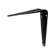 Mensula De Acero 6"x8" Negra 44452 Fiero