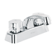 Mezcladora Para Lavabo ABS Nariz Corta Maneral Hexagonal 49281 Foset Basic