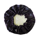 Gorro de satin negro corto