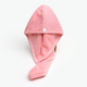 Turbante Gorro de Microfibra Rosado