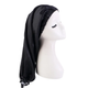Gorro de Satin Largo Negro
