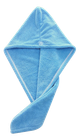 Turbante Gorro de Microfibra Celeste