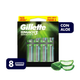Gillette Mach3 x6 Repuesto Sensitive