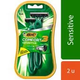 Bic x2 sensitive cabezal movil