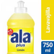 Ala 750ml Limon Detergente Cremoso