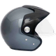 Casco Zeus 507 Gris Brillo L