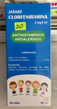 CLORFENIRAMINA JARABE(UNIVERSAL PHARMA)