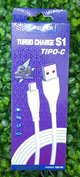 Cable carga rapida S1 tipo c 6A
