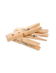Ganchos de ropa de madera