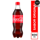 Gaseosa coca cola 600ml