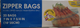 Bolsas ziper medianas