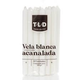 Velas Acanaladas Blancas x 1
