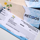 BLOCO DE RECIBO PERSONALIZADO COM CANHOTO