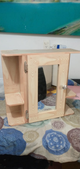 Tocador baño madera