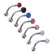 piercing bola de fuego titanio