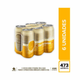 Cerveza Club Colombia 473m Lata Dorada Sixpack