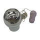 BOLA POMO DE PALANCA LUISI RED METAL F/SILV C/LUZ MULTIC CROM 222.3011