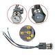 BOTÓN METAL 19MM DE PITO PULSADOR   CONECTOR / 5A 12VDC 19M 609.80